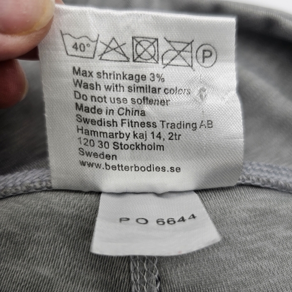 Better Bodies Astoria Tights in light gray, 7/8 length - Picture 10 of 14